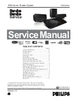 Philips HTS6520/55 Service Manual preview