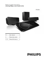 Philips HTS6520/55 User Manual preview