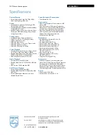 Preview for 3 page of Philips HTS6600 Specifications