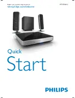 Philips HTS7200/12 Quick Start Manual preview