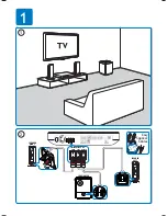 Preview for 3 page of Philips HTS7200/98 Quick Start Manual