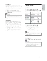 Preview for 34 page of Philips HTS7200 User Manual