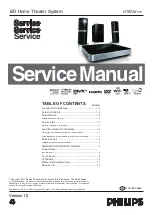 Предварительный просмотр 1 страницы Philips HTS7201/12 Service Manual