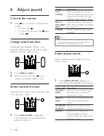 Preview for 32 page of Philips HTS7500 User Manual