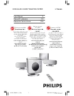 Предварительный просмотр 1 страницы Philips HTS8000S User Manual