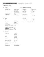 Предварительный просмотр 4 страницы Philips HTS8100 - Soundbar DVD Surround System Service Manual