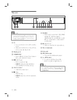 Предварительный просмотр 10 страницы Philips HTS8140 Quick Start Manual