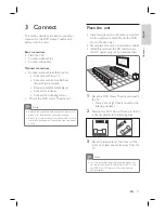 Предварительный просмотр 11 страницы Philips HTS8140 Quick Start Manual