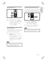 Предварительный просмотр 27 страницы Philips HTS8140 Quick Start Manual