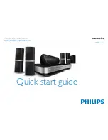 Preview for 1 page of Philips HTS8562/98 Quick Start Manual