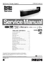 Philips HTS9140/12 Service Manual preview