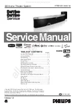 Philips HTS9140 Service Manual preview