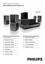 Предварительный просмотр 1 страницы Philips HTS9540 User Manual