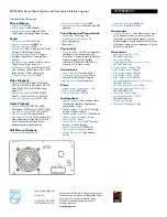 Preview for 2 page of Philips HTS9800W Specifications