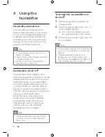 Preview for 10 page of Philips HU4805 User Manual