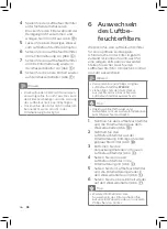 Preview for 68 page of Philips HU4816 User Manual