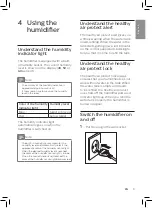 Предварительный просмотр 9 страницы Philips HU4902 User Manual