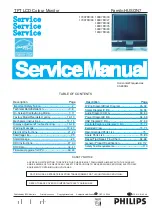 Предварительный просмотр 1 страницы Philips HUSON7 Series Service Manual