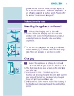 Preview for 7 page of Philips HX 2520 User Manual