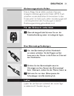 Preview for 21 page of Philips HX5350/02 User Manual