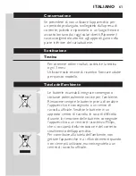 Preview for 61 page of Philips HX5350/02 User Manual