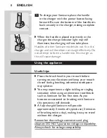 Предварительный просмотр 8 страницы Philips HX5610/01 User Manual