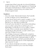 Preview for 8 page of Philips hx6321 Directions For Use Manual