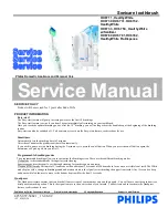 Philips HX6732 Service Manual preview