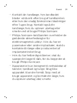 Preview for 21 page of Philips HX6803/04 Manual