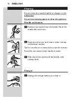 Предварительный просмотр 10 страницы Philips HX8211 AirFloss Retail Manual