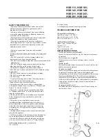 Preview for 2 page of Philips HX8211 AirFloss Retail Service Manual