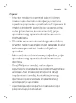 Preview for 35 page of Philips HX8274 User Manual