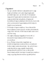 Preview for 63 page of Philips HX8274 User Manual