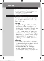 Preview for 4 page of Philips HX9112/02 Manual