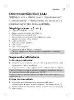 Preview for 59 page of Philips HX9392/91 Manual