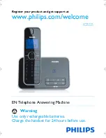 Preview for 1 page of Philips ID555 User Manual