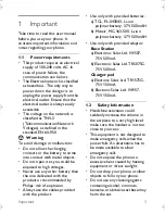 Preview for 5 page of Philips ID555 User Manual