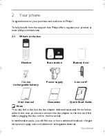 Preview for 8 page of Philips ID555 User Manual