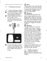 Preview for 13 page of Philips ID555 User Manual