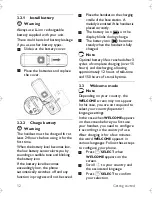 Preview for 14 page of Philips ID555 User Manual