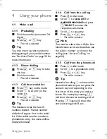 Preview for 19 page of Philips ID555 User Manual