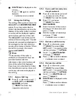 Preview for 26 page of Philips ID555 User Manual