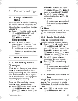 Preview for 29 page of Philips ID555 User Manual