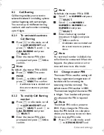 Preview for 34 page of Philips ID555 User Manual