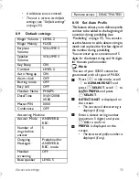 Preview for 37 page of Philips ID555 User Manual