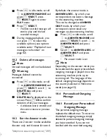 Preview for 45 page of Philips ID555 User Manual