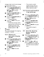 Preview for 46 page of Philips ID555 User Manual