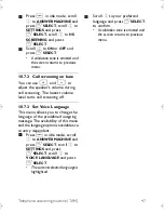 Preview for 49 page of Philips ID555 User Manual