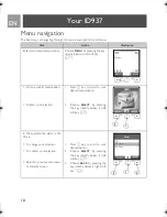 Preview for 10 page of Philips ID937 User Manual