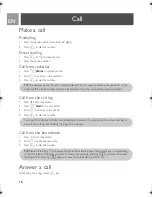 Preview for 16 page of Philips ID937 User Manual